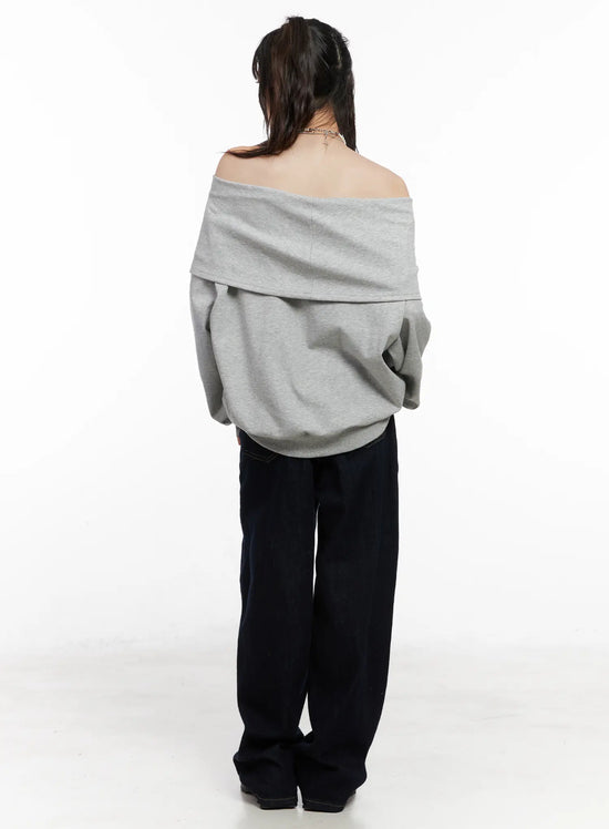 Effortless Wide-Leg Denim Pants