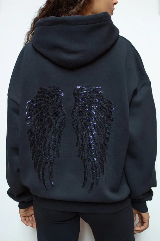 Angel Wings Oversized Hoodie