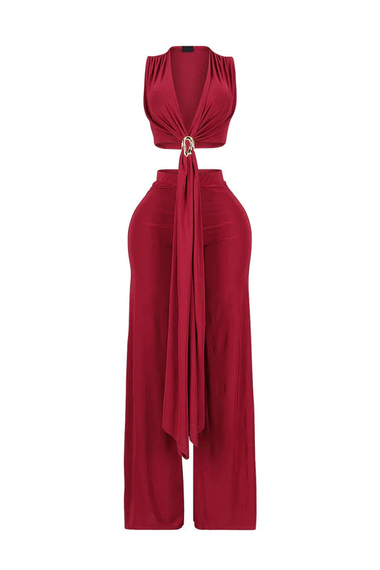 Kendra Keyhole Jumpsuit