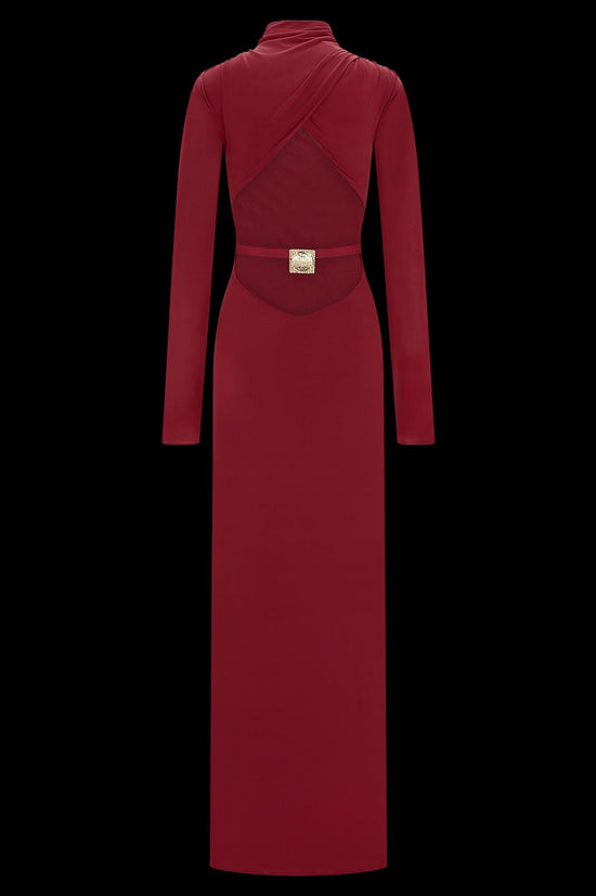 Slinky Cut Out Maxi Dress