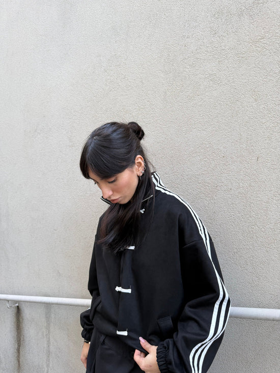 Sportliche Chic-Reißverschlussjacke