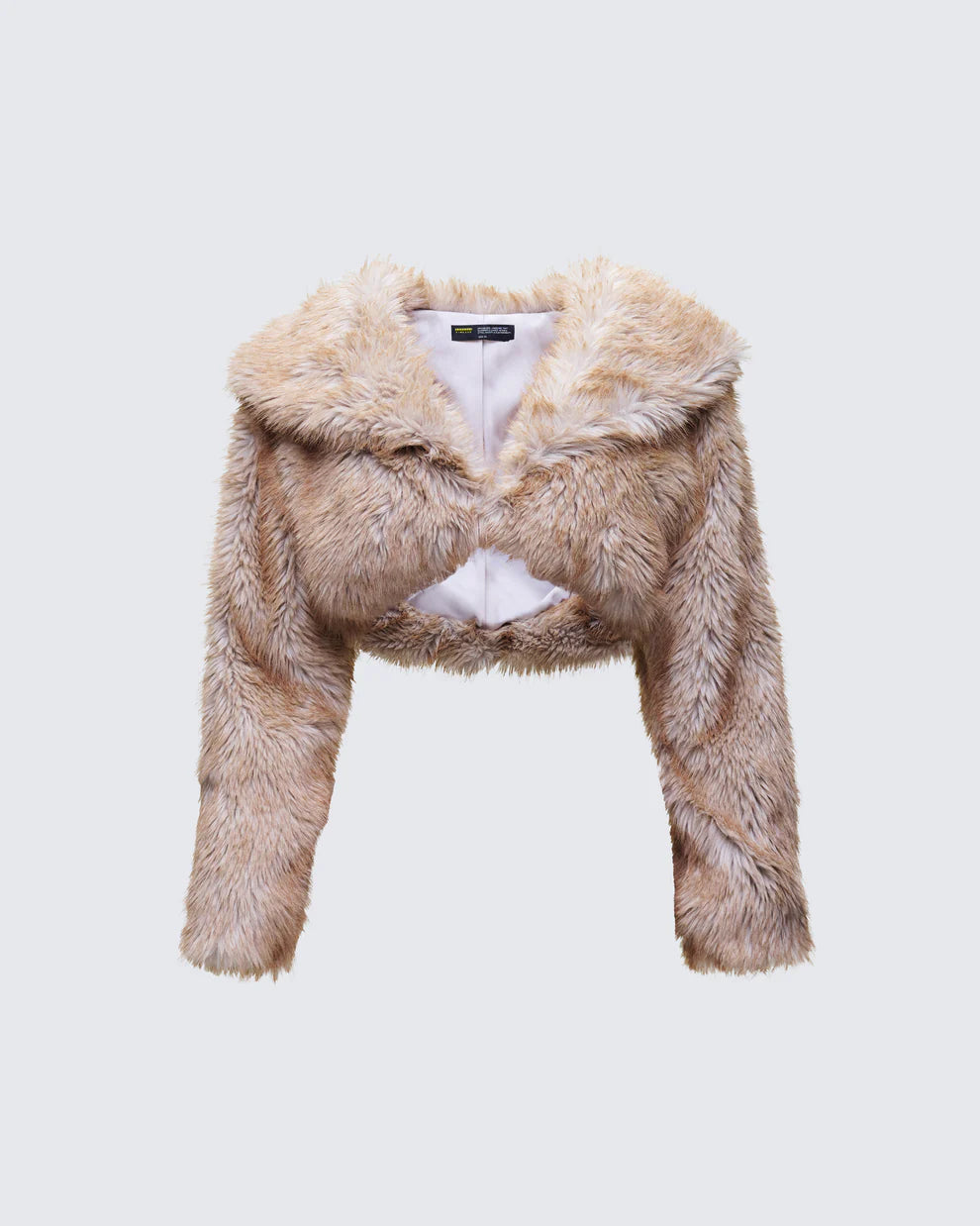 Veste courte en fourrure de luxe
