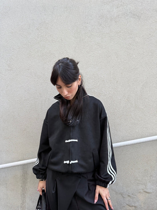 Sportliche Chic-Reißverschlussjacke