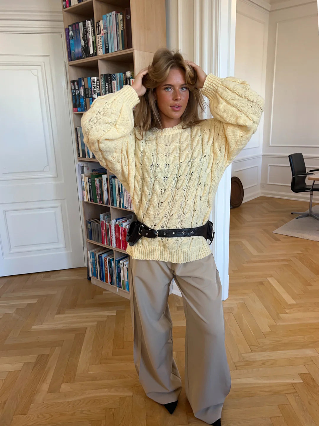 Effortless Charm Chunky Knit Sweater