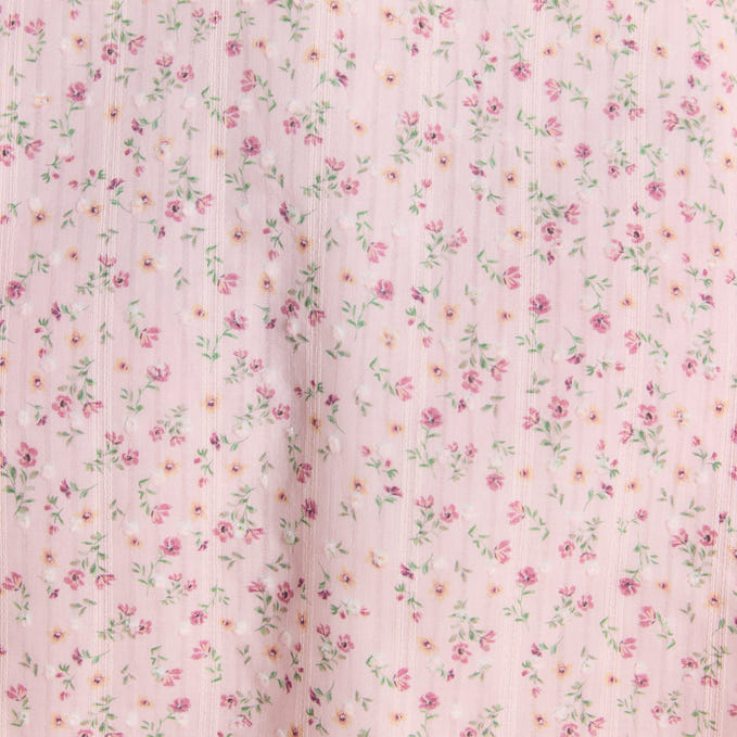 Mühelos elegantes Slip-Kleid mit Blumenmuster