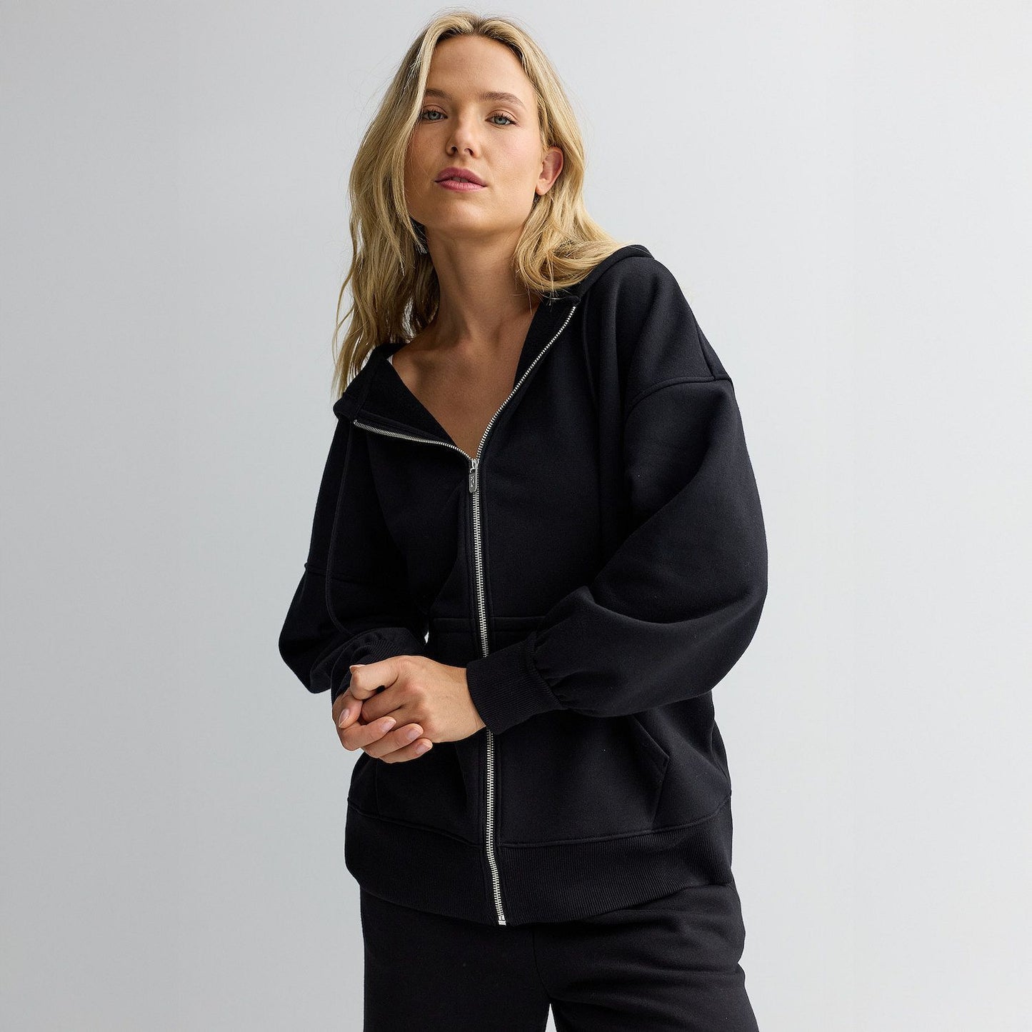 Refined Comfort Zip Hoodie
