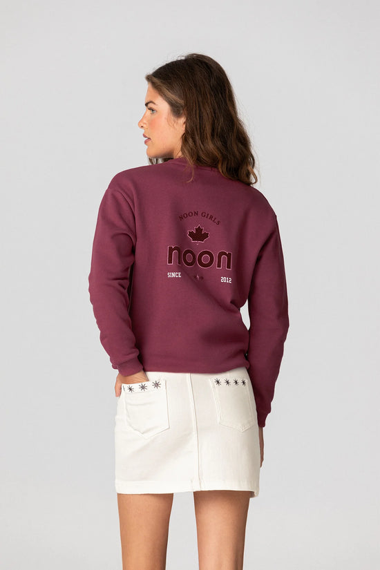 Gemütliches besticktes Sweatshirt