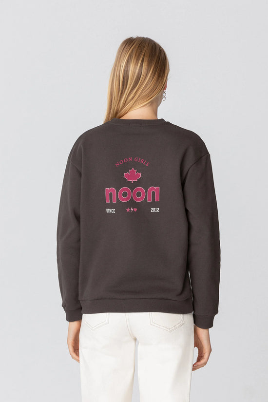 Gemütliches besticktes Sweatshirt