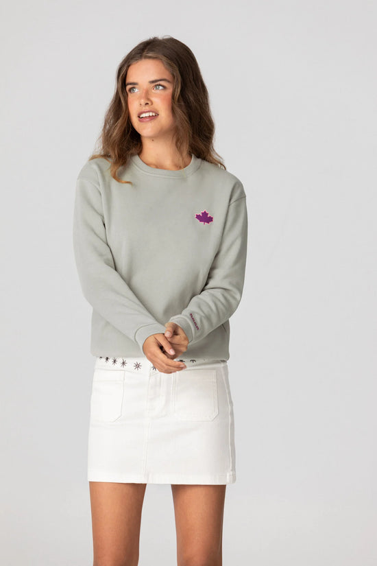 Gemütliches besticktes Sweatshirt