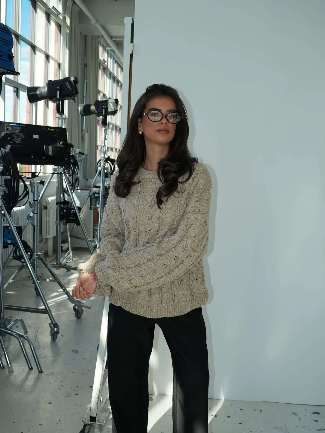 Effortless Charm Chunky Knit Sweater