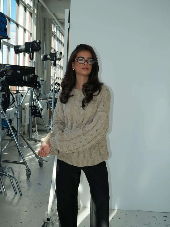 Effortless Charm Chunky Knit Sweater