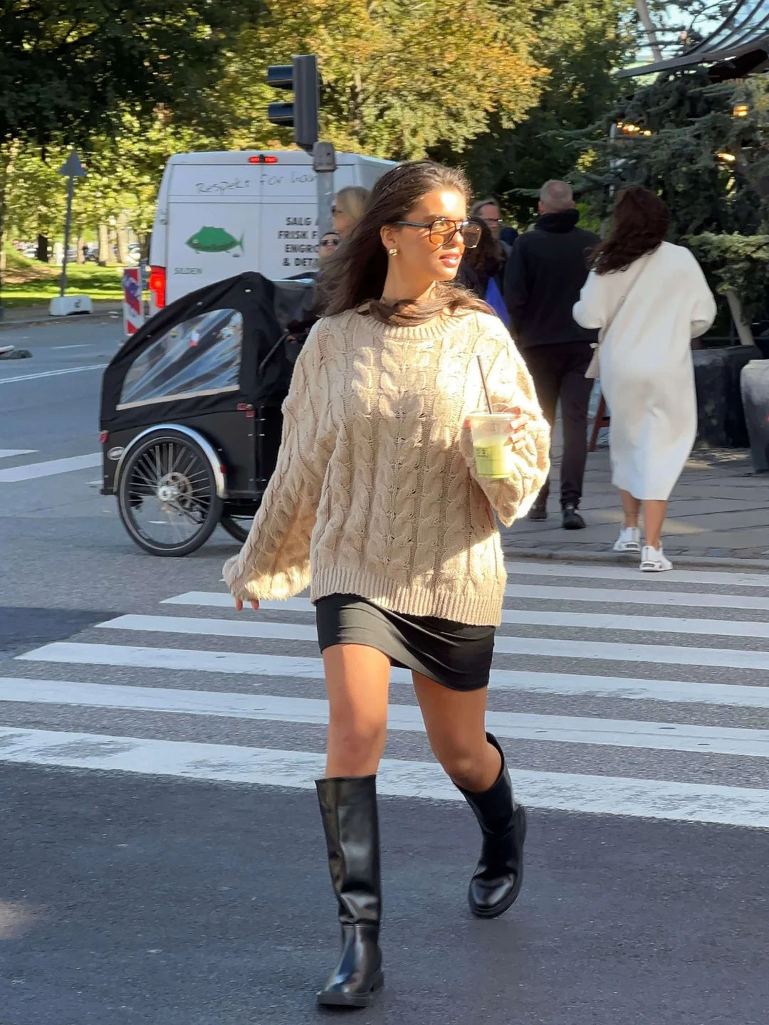Effortless Charm Chunky Knit Sweater