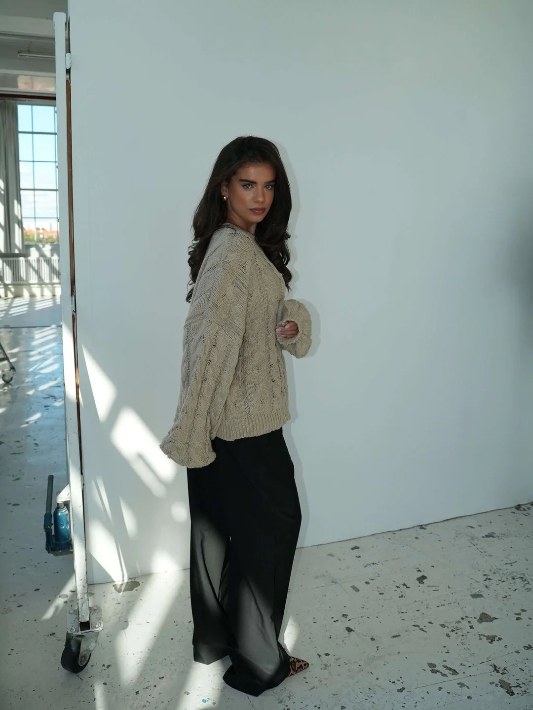 Effortless Charm Chunky Knit Sweater