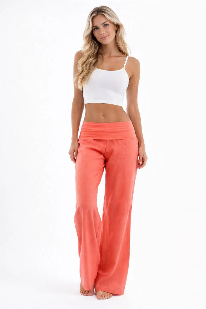 Effortless Elegance Linen Pants