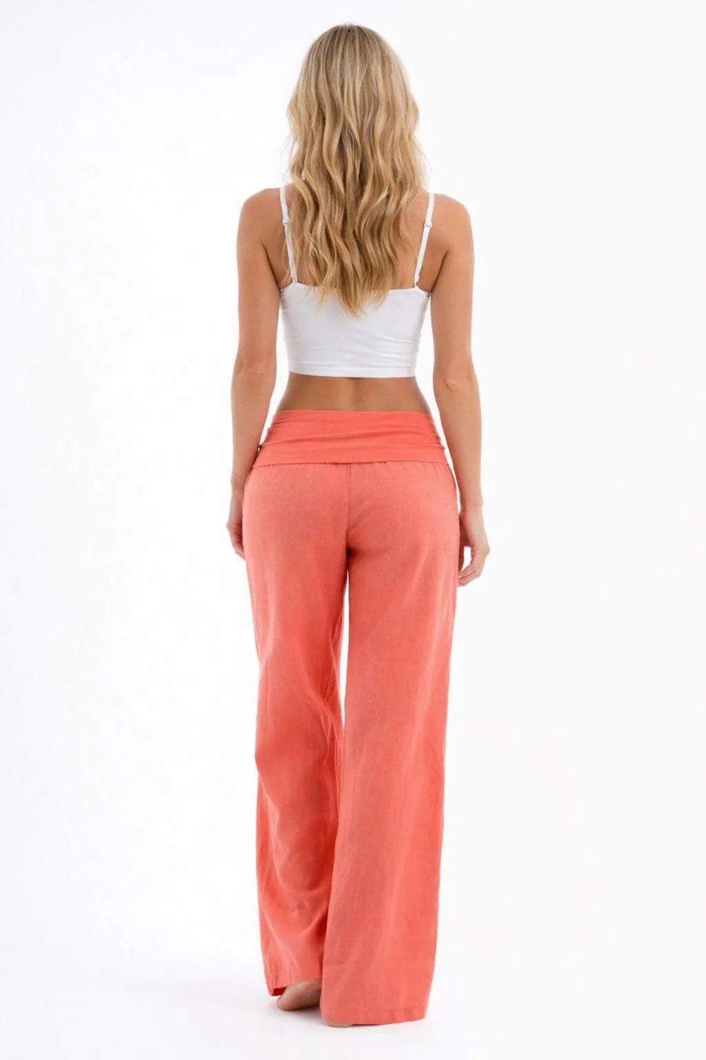 Mühelose Eleganz Leinenhose