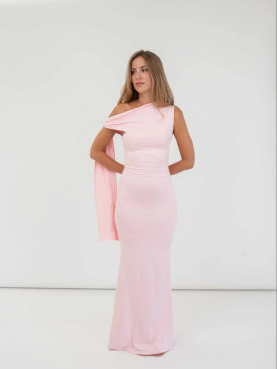 Sculpted Serenity Dress