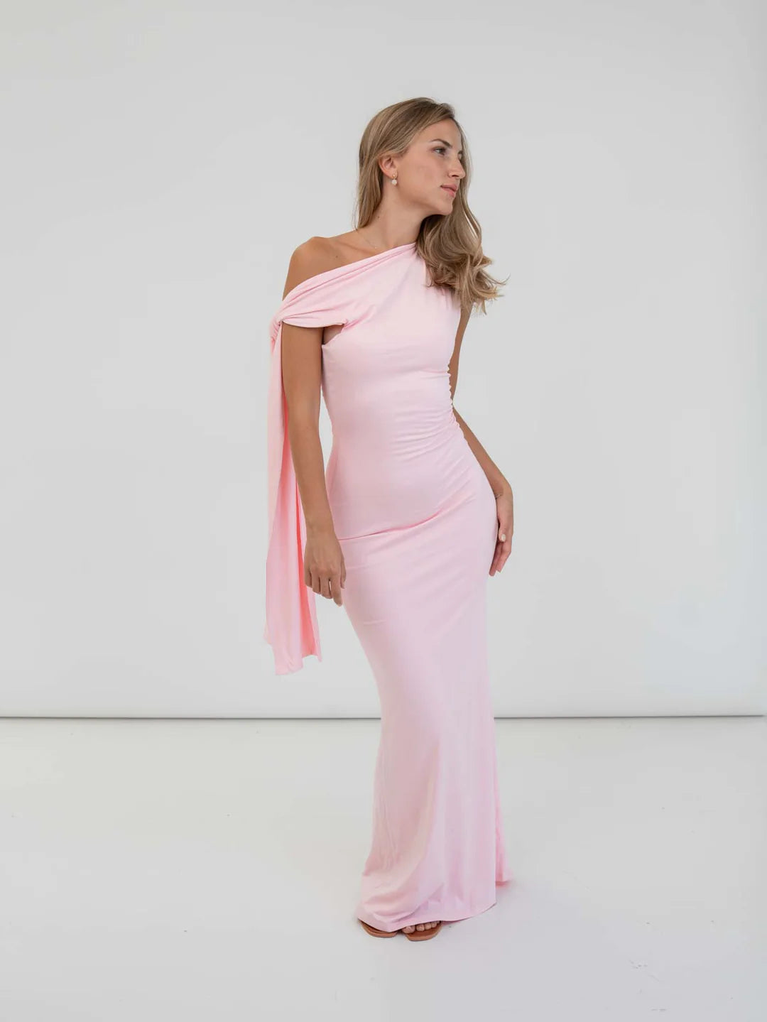 Sculpted Serenity Dress