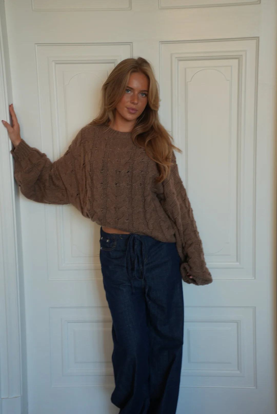 Effortless Charm Chunky Knit Sweater