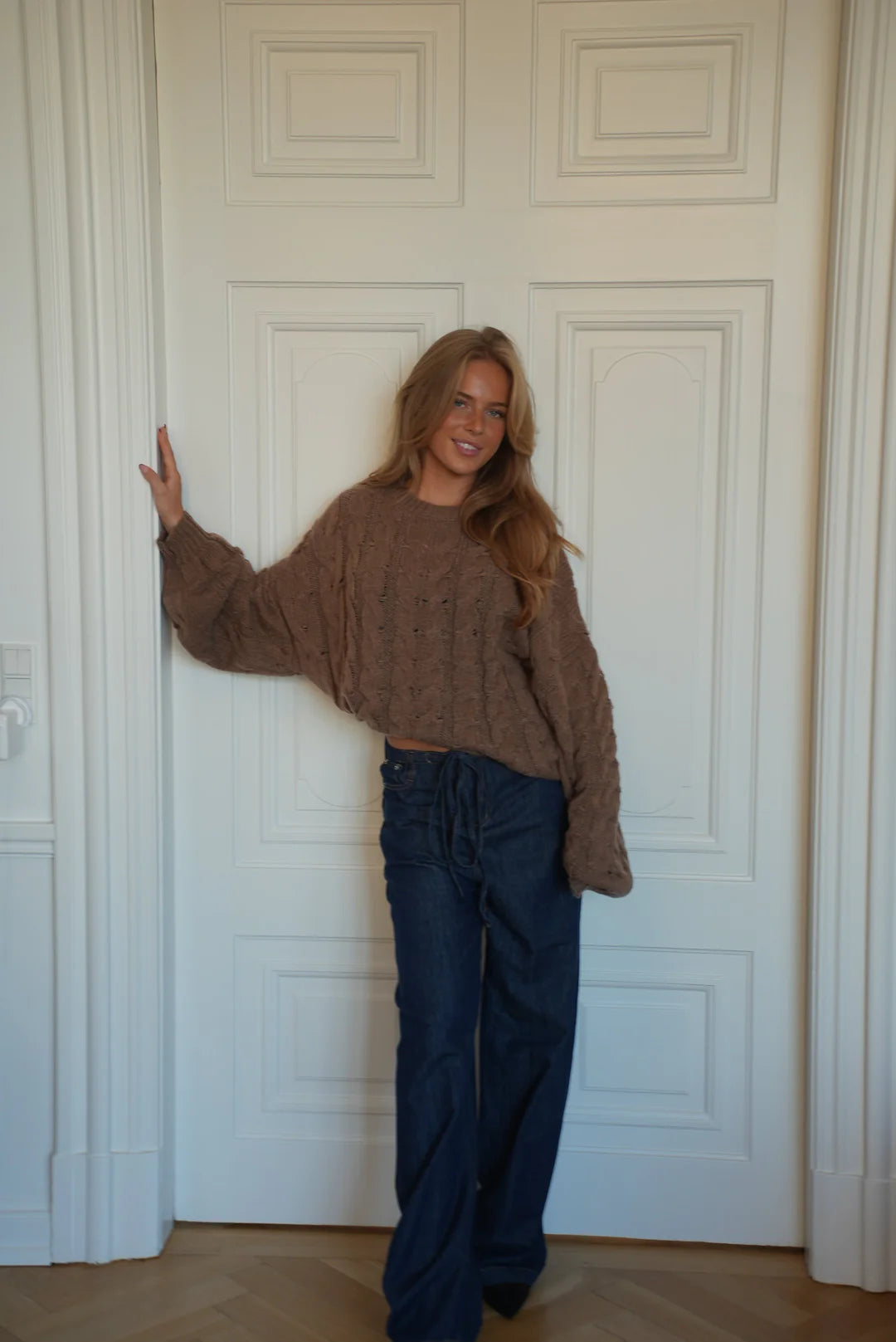 Effortless Charm Chunky Knit Sweater