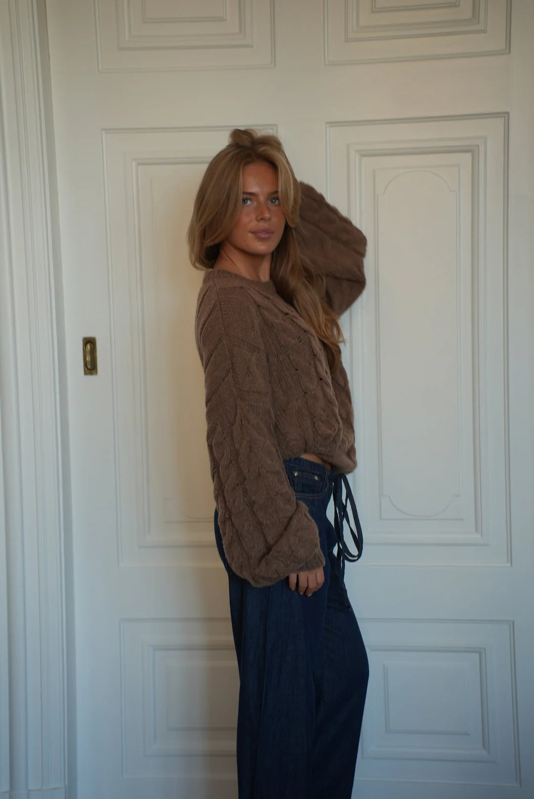 Effortless Charm Chunky Knit Sweater