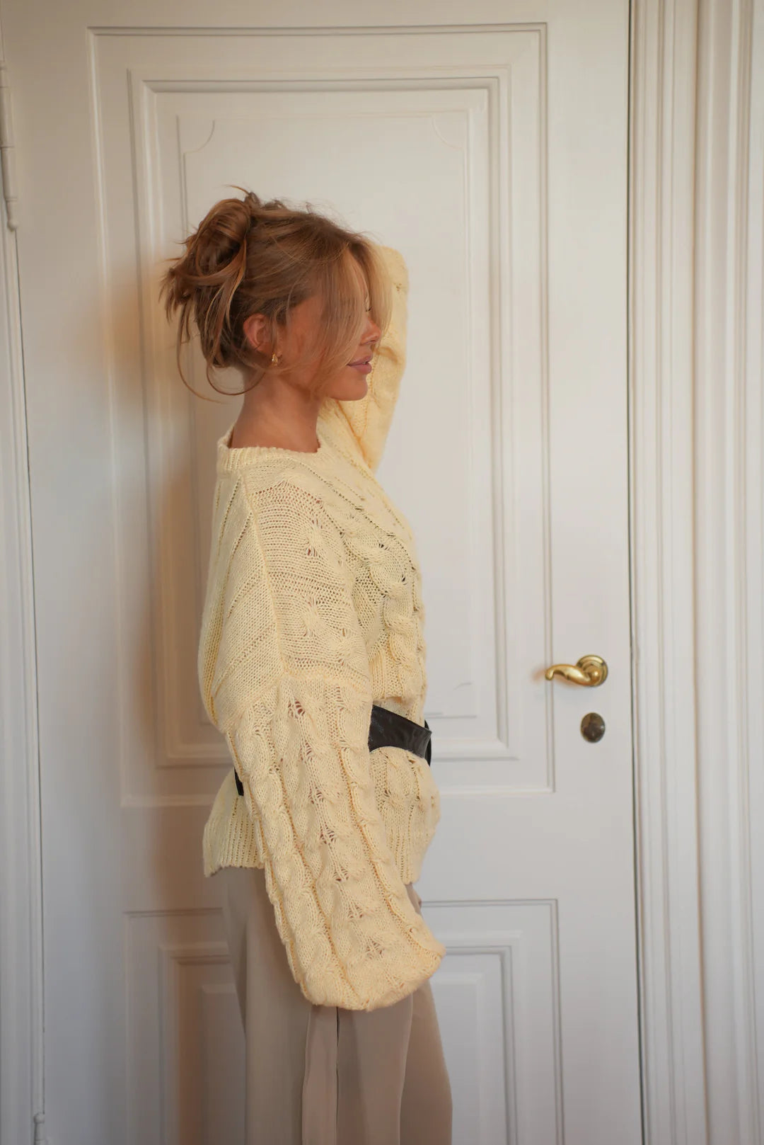 Effortless Charm Chunky Knit Sweater