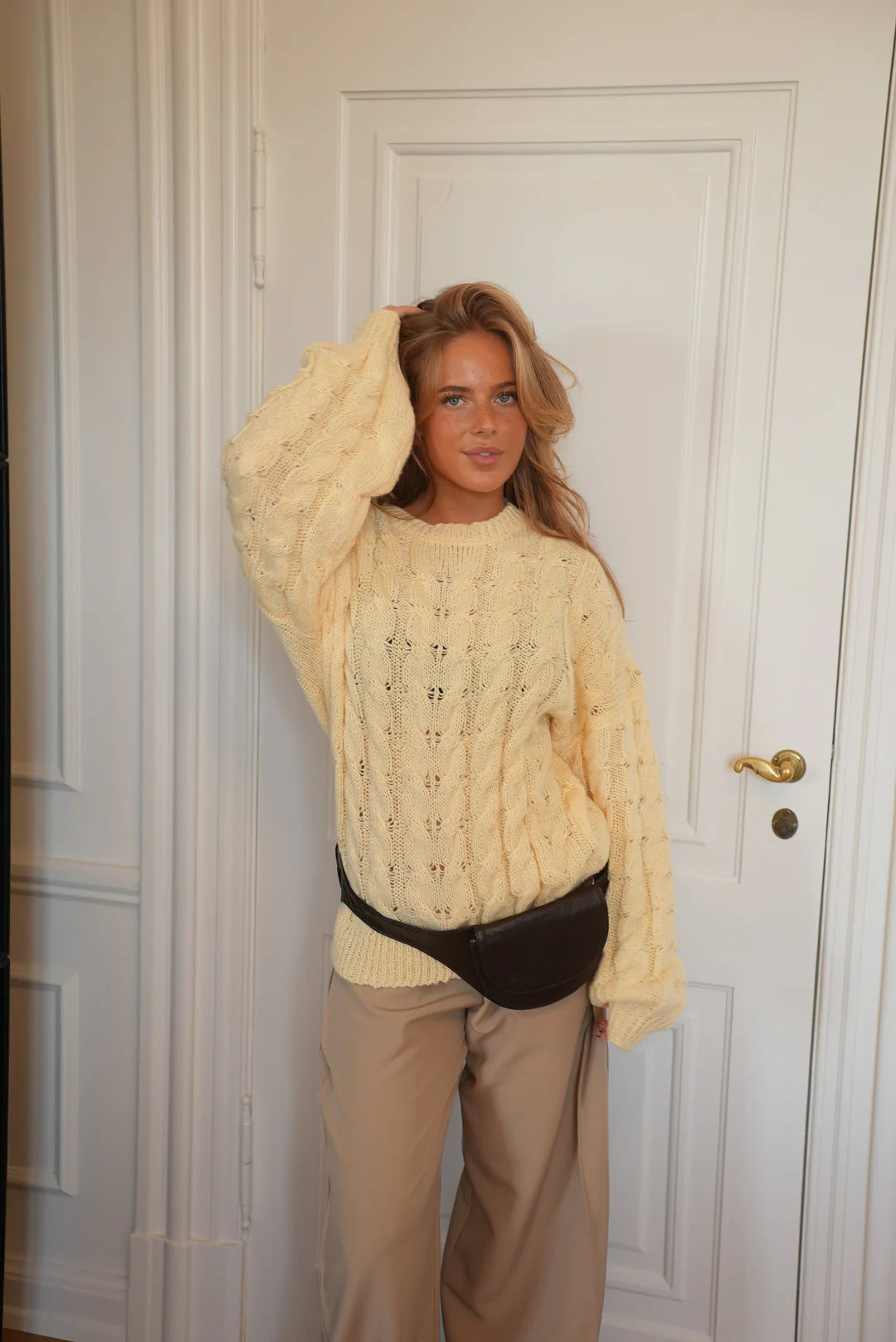 Effortless Charm Chunky Knit Sweater