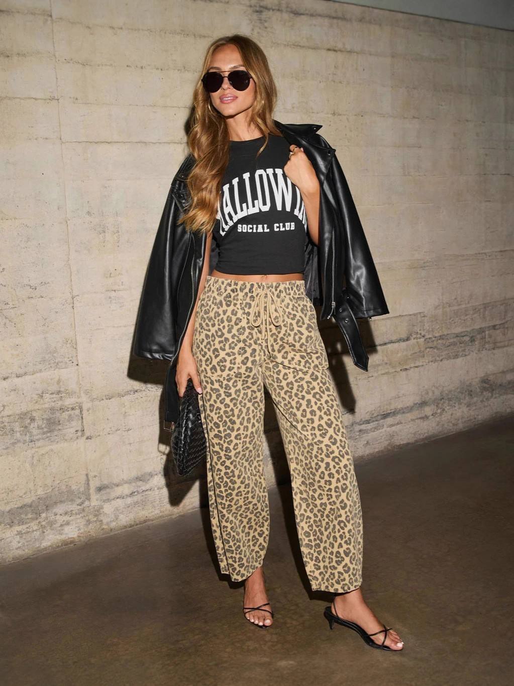 Leopard Print Trousers