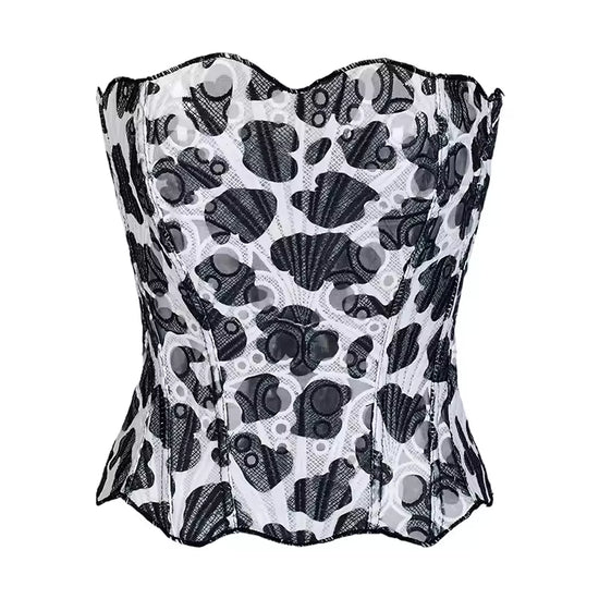 Sculpted Grace Strapless Top