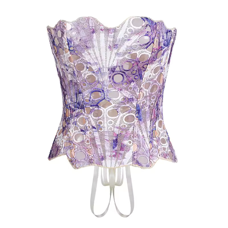 Sculpted Grace Strapless Top