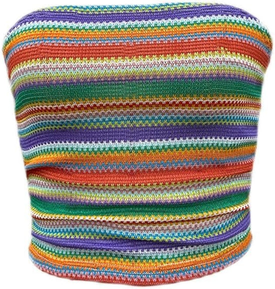 Chromatische Wellen Tube-Top