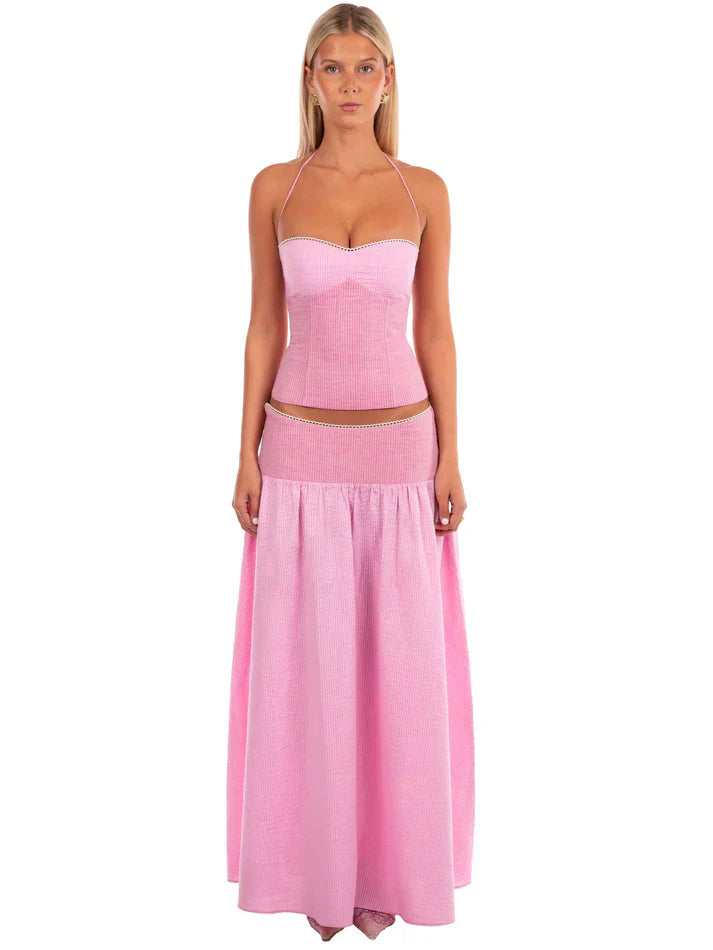 Ethereal Silhouette Two-Piece Set