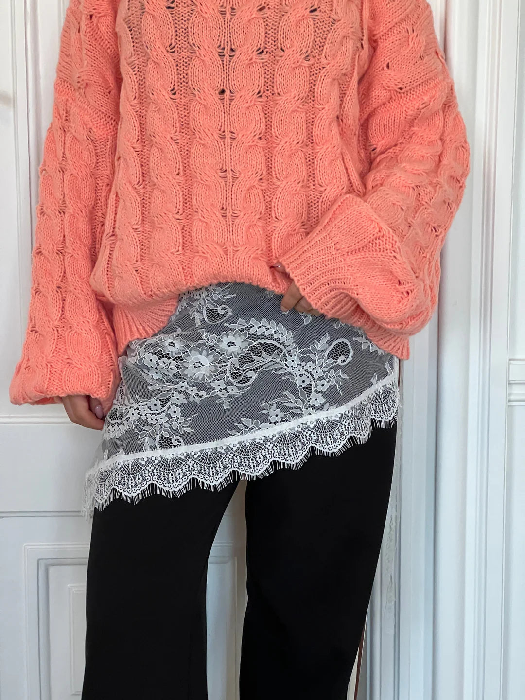 Effortless Charm Chunky Knit Sweater