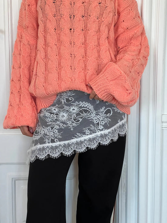 Effortless Charm Chunky Knit Sweater
