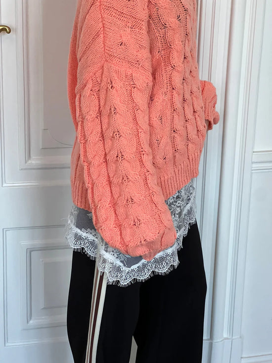 Effortless Charm Chunky Knit Sweater
