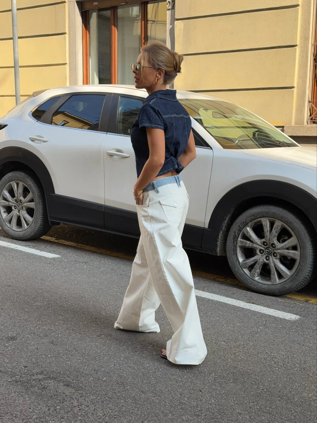 The Liora Wide-Leg Trousers