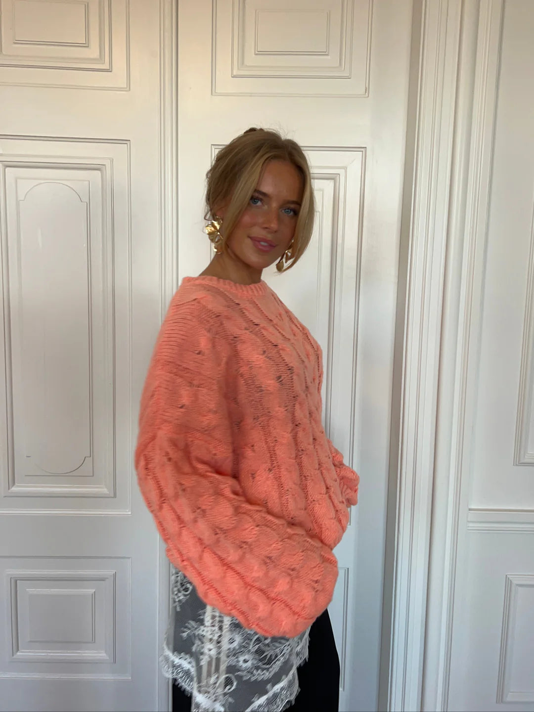 Effortless Charm Chunky Knit Sweater