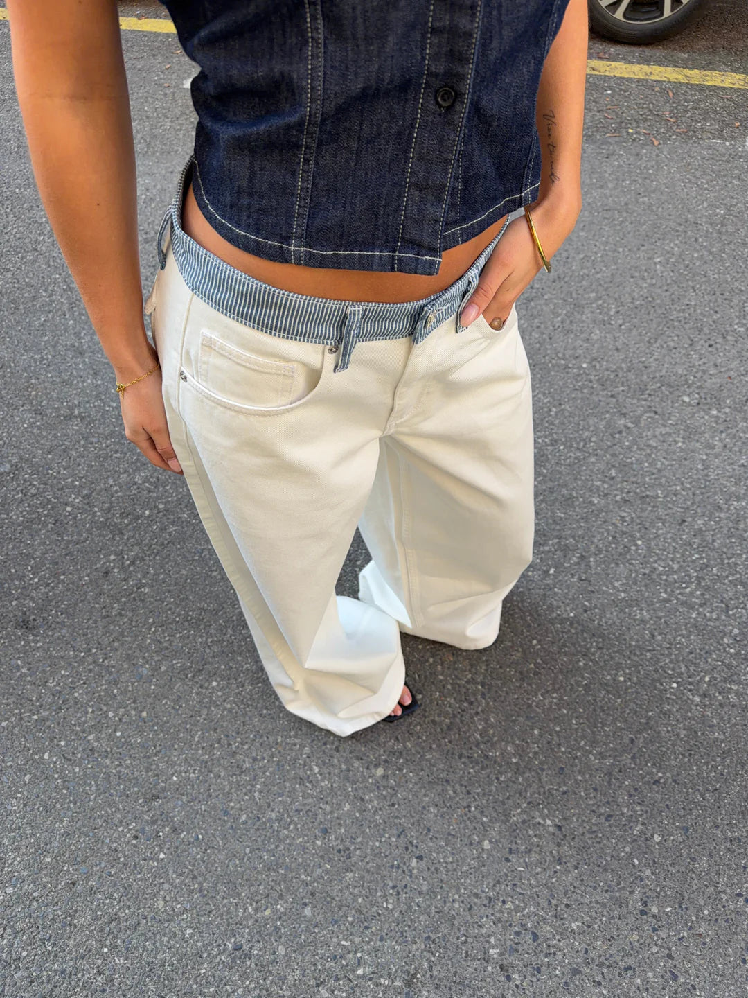 The Liora Wide-Leg Trousers