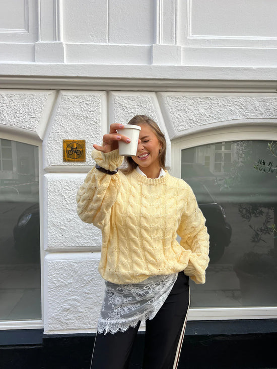 Effortless Charm Chunky Knit Sweater