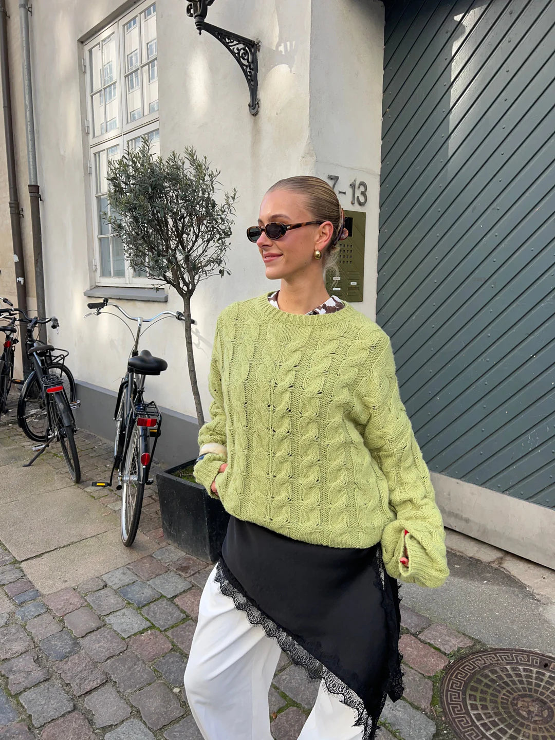 Effortless Charm Chunky Knit Sweater