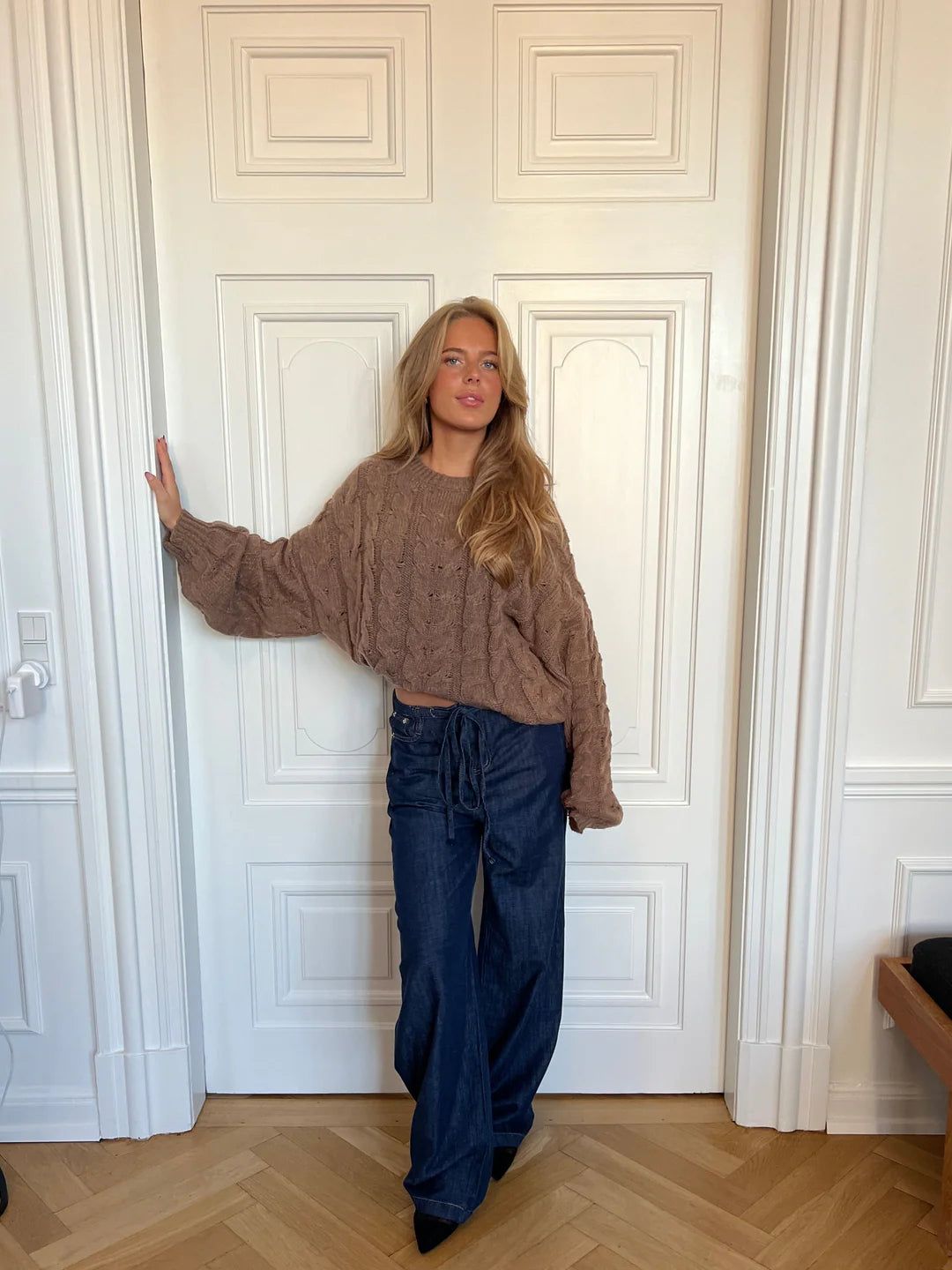 Effortless Charm Chunky Knit Sweater