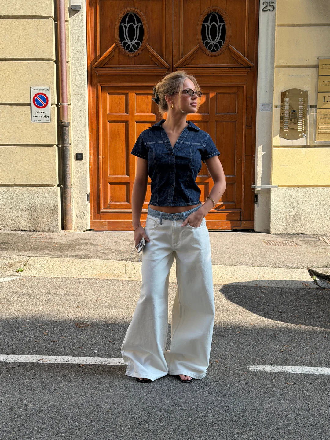 The Liora Wide-Leg Trousers