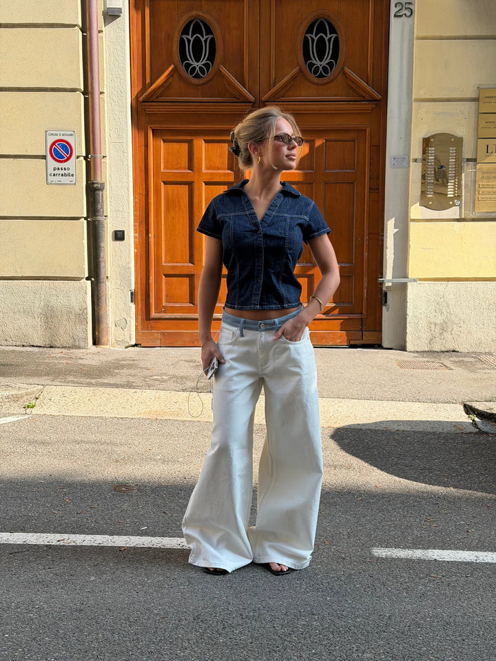 The Liora Wide-Leg Trousers