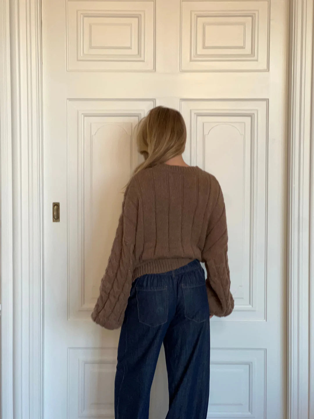 Effortless Charm Chunky Knit Sweater