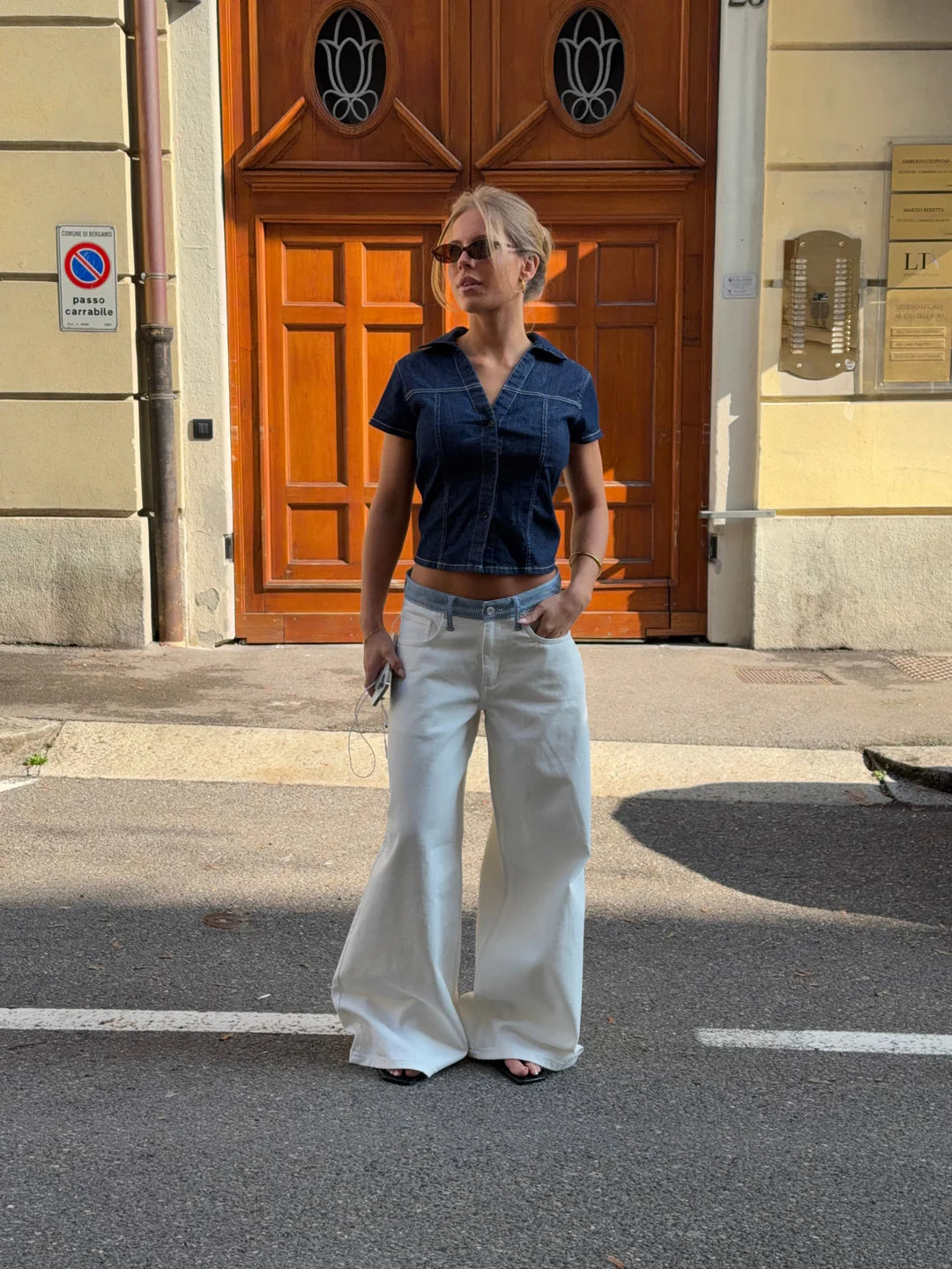 The Liora Wide-Leg Trousers