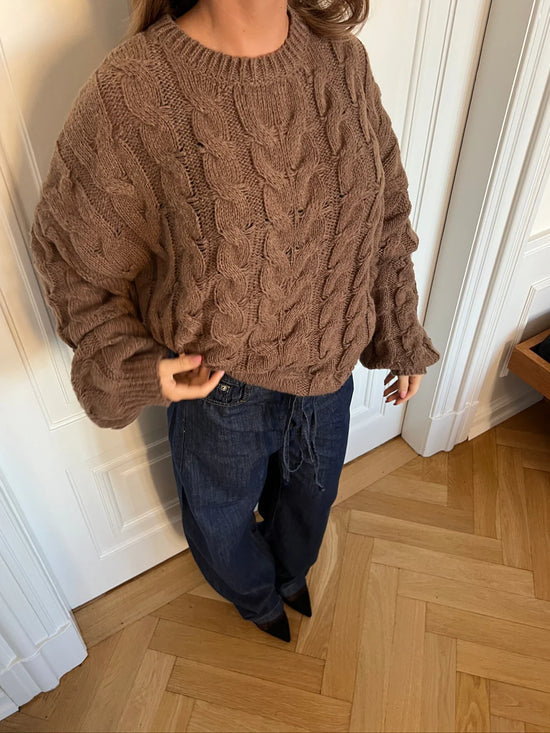 Effortless Charm Chunky Knit Sweater