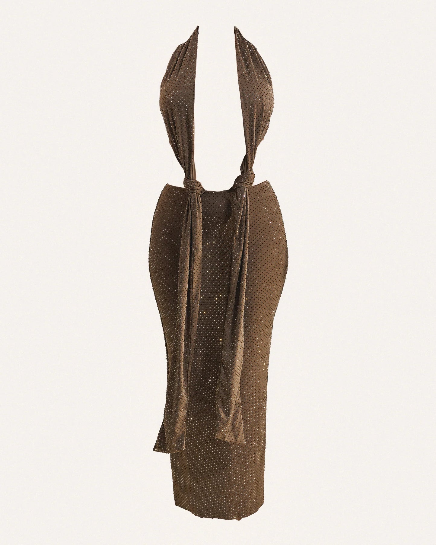 The Luxe Halter Dress