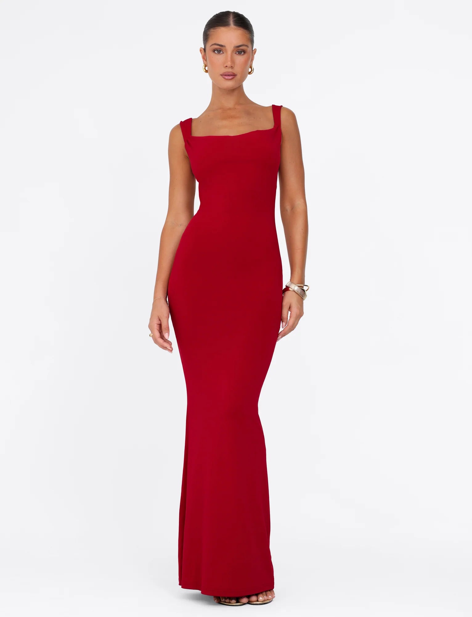 Élise Backless Maxi Dress