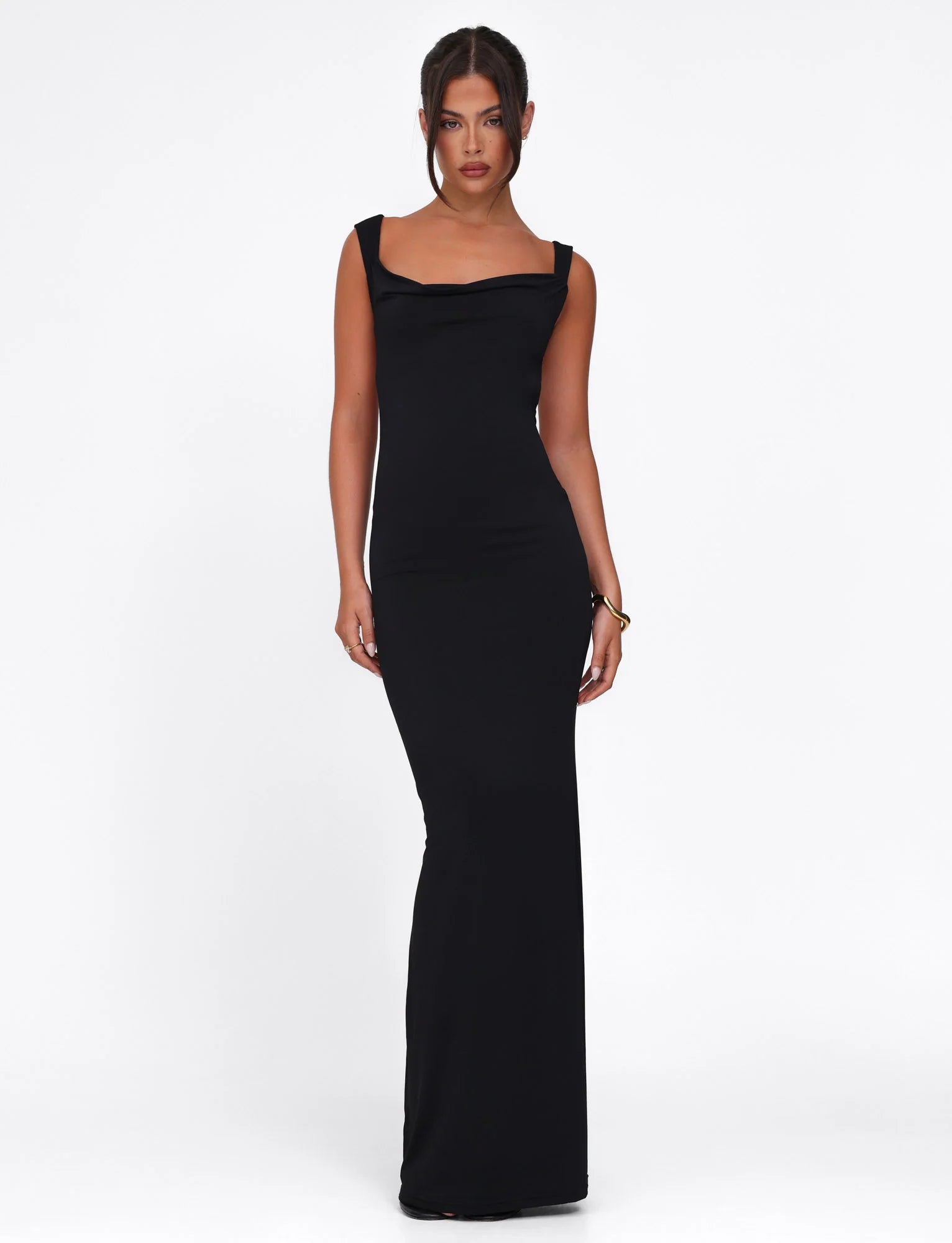 Élise Backless Maxi Dress