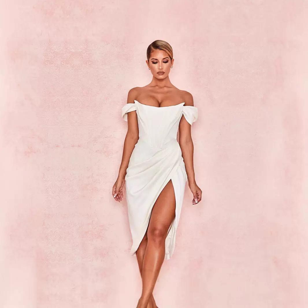 Sculpted Grace Dress