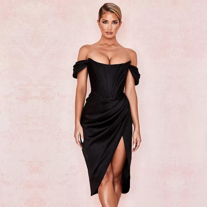 Sculpted Grace Dress